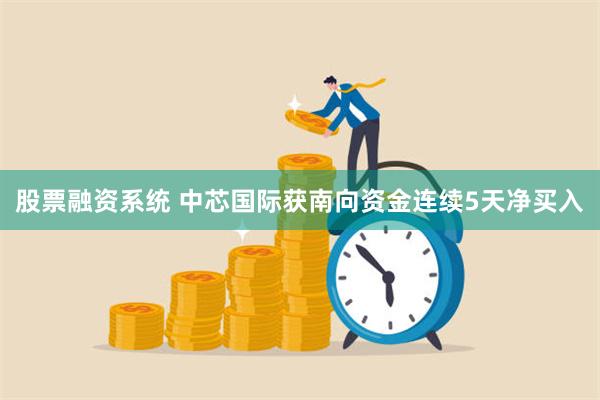 股票融资系统 中芯国际获南向资金连续5天净买入